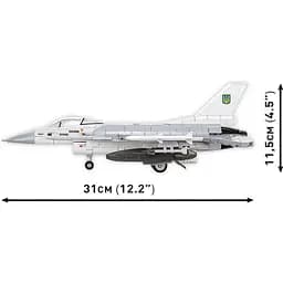 Конструктор Cobi Літак F-16C Fighting Falcon UA 500 деталей (COBI-5893) - мініатюра 7