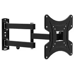 Настенный крепеж LCD/Plasma TV 15-42" Walfix R-353B ​​цвет черный, до 25 кг, VESA: 200x200 мм, наклон: -15º ~ +5º, поворот: до 180