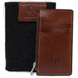 Чоловічий шкіряний картхолдер GRANDE PELLE 6.5х12 см acs0018804 - мініатюра 4