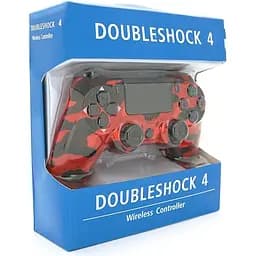 Геймпад джойстик DoubleShock Wireless PS4 Vibration Dualshock 4 Red-Haki - мініатюра 6