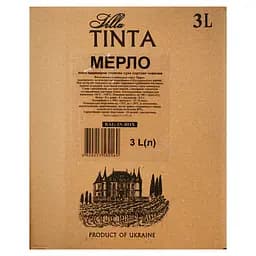 Вино Villa Tinta Мерло, червоне, сухе, 12-13%, 3 л (8000019387895) - мініатюра 2