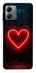 Чехол itsPrint Яркое сердце для Motorola Moto G14