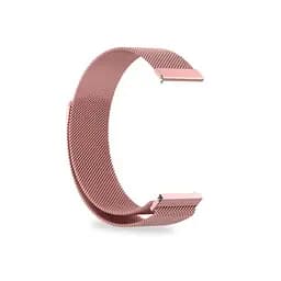 Металевий ремінець Watchbands Milanese Loop Samsung Galaxy Watch 4 44mm - рожевий ширина кріплення 20мм (WB00S4MMILANESE1444) - мініатюра 2