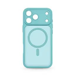 Чехол для Apple iPhone 17 Pro Max, Lush MagCase, бирюзовый, противоударная панель-накладка из TPU и PC, полупрозрачный чехол с MagSafe (с магнитом), с защитой камеры, поддержка беспроводной зарядки, защита всего корпуса, ArmorStandart (ARM87505)