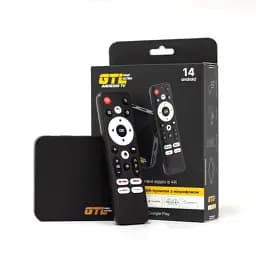 ТВ-приставка GTL Max Ultra, Black, Allwinner H313 (4 ядра), 2Gb, 16Gb, WiFi 6 / Bluetooth, RJ45, 2xUSB 2.0, microSD, Android 14, пульт ДК з голосовим керуванням - мініатюра 2