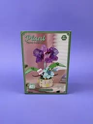 Конструктор детский "Цветы" (Flowers), тематический набор, для творчества, в коробке 33020