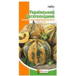 Насіння Гарбуз Яскрава Український Багатоплідний 2 г