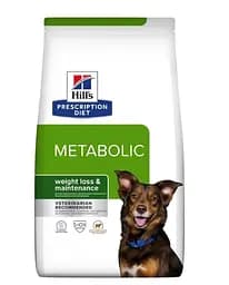 Лікувальний сухий корм для собак Hills Prescription Diet Canine Metabolic з ягням 1,5 кг