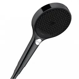 Ручной душ Hansgrohe Rainfinity 130 3jet EcoSmart Matt Black 26865670, Черный матовый