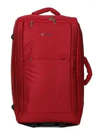 Валіза Середня (M) тканинна на 2 колесах Airtex 525 Queluz 64x38x21 см 51 л Червона - мініатюра 3