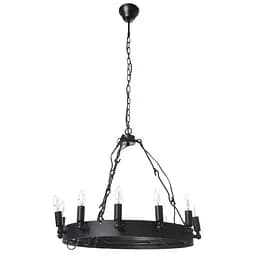 Люстра Brille лофт підвісна E14 40W BK (BL-397S/12)