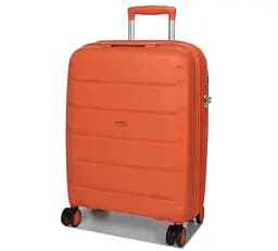Валіза маленька S поліпропілен Airtex 646 45л 55×40×20см Помаранчевий