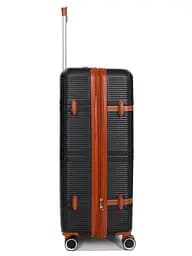 Валіза велика L ABS-пластик Worldline Airtex 629 76×52×30см 110л Чорний - мініатюра 8