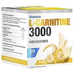 Жиросжигатель Quamtrax L-Carnitine 3000 банан 20 шотов