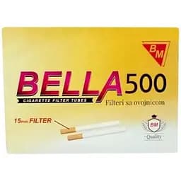 Гільзи для цигарок Bella 15 мм 500 шт.