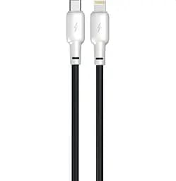 Кабель Gelius Full Silicon Cable Type-C to Lightning GP-UCN001CL 20W 1.2m Black-White