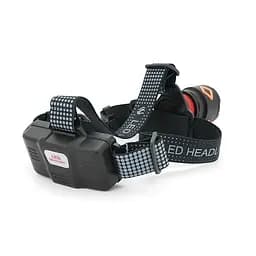 Налобний ліхтарик SY8503, Zoom, White+Red+Blue+White Hot, 4 режими, корпус метал, водостійкий, живлення від 2*18650, Type-C кабель, BOX - мініатюра 3
