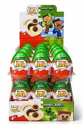 Набор Kinder Joy 20 шт Киндер Minecraft Майнкрафт по 20 г