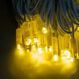 Гирлянда для улицы на фасад дома уличная новогодняя гирлянда 100LED 3.3V Line WW-1 10м