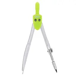 Циркуль BASIS у жорсткому футлярі типу "градусник", зелений, KIDS Line ZB.5301BS-04 Zibi (4823078945693) - мініатюра 3