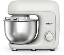 Міксер планетарний Tefal Bake Essential 800 Вт насадки-3, чаша-нерж., метал, 4.8л, білий - мініатюра 3