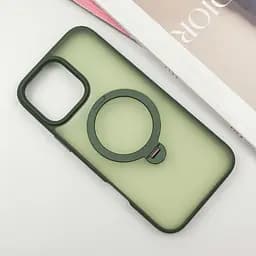 Чохол Ummi Colorful with MagSafe HQ Ring для Apple iPhone 16 Pro (6.3) Green - мініатюра 2