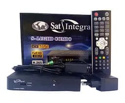 Спутниковый комбинированный ресивер Sat-Integral S-1432 Combo HD Dolby Digital - мініатюра 1