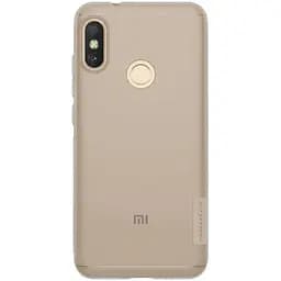 Чохол-накладка Nillkin TPU Nature Case Xiaomi Mi A2 Lite/Redmi 6 Pro Gray - мініатюра 4