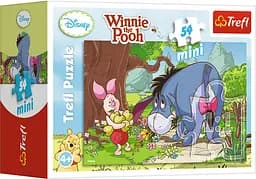 Набір Пазли - (54 елм. Міні) - "Весела компанія" / Дісней Віні Пух