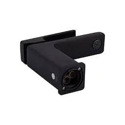 Змішувач з гігієнічною лійкою Qtap Gemini QTGEM272BLM45690 Black matt, Чорний матовий - мініатюра 4