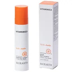 Крем-флюїд Bioearth Vitaminica Vit C + Amla 50 мл