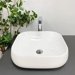 Умивальник VBI Tricase white накладний VBI-015800, Білий