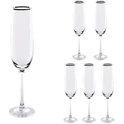 Набір келихів для шампанського Lora Олімп 190 мл 6 шт. NGC151SETCHAMP-D