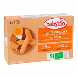 Органічне дитяче печиво Babybio Мій перший бісквіт 120 г - мініатюра 3
