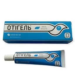 Мазь Arterium Отигель от отитов для животных 15 г