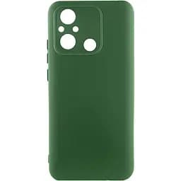 Чехол Lakshmi Silicone Cover Full Camera AAA для Xiaomi Redmi 12C Зеленый/Cyprus Green