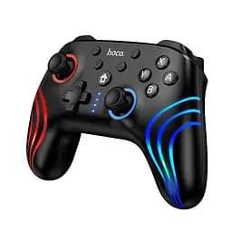 Бездротовий геймпад HOCO GA2 800mAh (SWITCH 1/2.PC) Unicorn multi-function wireless game controller Black (6942007666602)