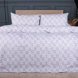 Комплект постільної білизни MIRSON Ranforce Elite Abstract Gray 2x160x220см (2200013164548)