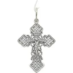 Серебряный крест Стерлинг 9 Распятие Христа. 34320