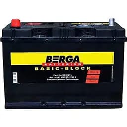 Акумулятор Berga Basic block 95Ah ASIA (+/-) 830EN 305х173х225 мм