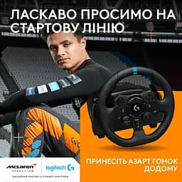 Кермо Logitech G923 for PS4 and PC Black (941-000149) - мініатюра 2