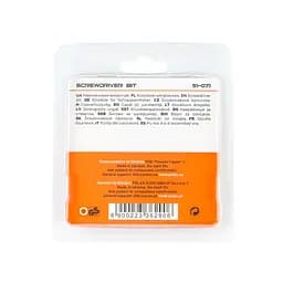 Біта сталева Polax 25 мм PZ1 1/4" ,10 шт (51-071)