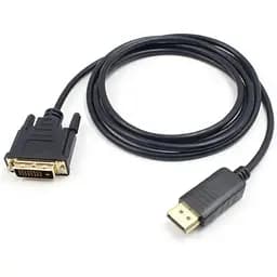 Кабель Prologix DisplayPort - DVI (M/M), 1 м, Black (PR-DP-DVI-P-04-30-1m)