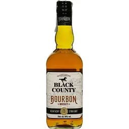 Виски Black County Kentucky Straight Bourbon Whiskey 40% 0.7 л