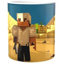 Кружка GeekLand Minecraft Майнкрафт пирамида MС.02.037