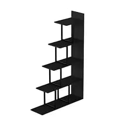 Етажерка Ferrum-decor Стелла 1600x1020x300 Чорний метал ДСП Сосна Кембра (FRD-105494)