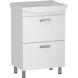 Тумба для підлоги RJ Fortuna-L з умивальником Cersania K11-0163 50 см Білий RJFU016-0150WHSET(RJFU016-0150WH + K11-0163) Білий