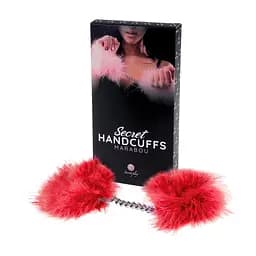 Наручники Secret Marabou Красные Secret play 37-3415R 98964