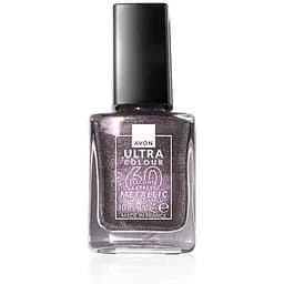 Швидковисихаючий лак для нігтів Avon УльтраКолір за 60 секунд з металевим ефектом Majestic Magenta 10ml (158511377)
