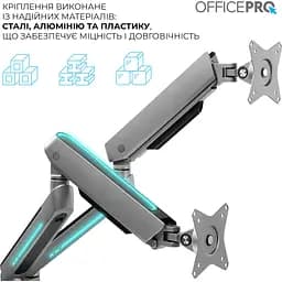 Кріплення для монітора OfficePro настільне (MA902G) - мініатюра 12